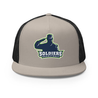 Performance | 5 Panel Trucker Cap | Sacramento Soldiers Basketball