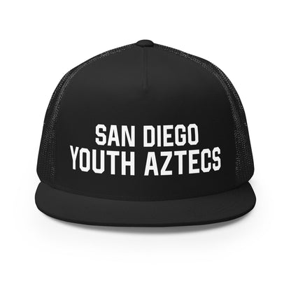 Performance | 5 Panel Trucker Cap | San Diego Youth Aztecs Football 11u Air Raiders | Crest Logo