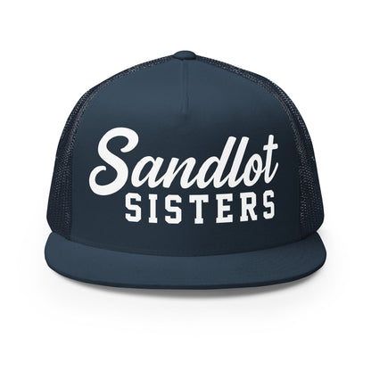 Performance | 5 Panel Trucker Cap | Sandlot Sisters | Script Logo