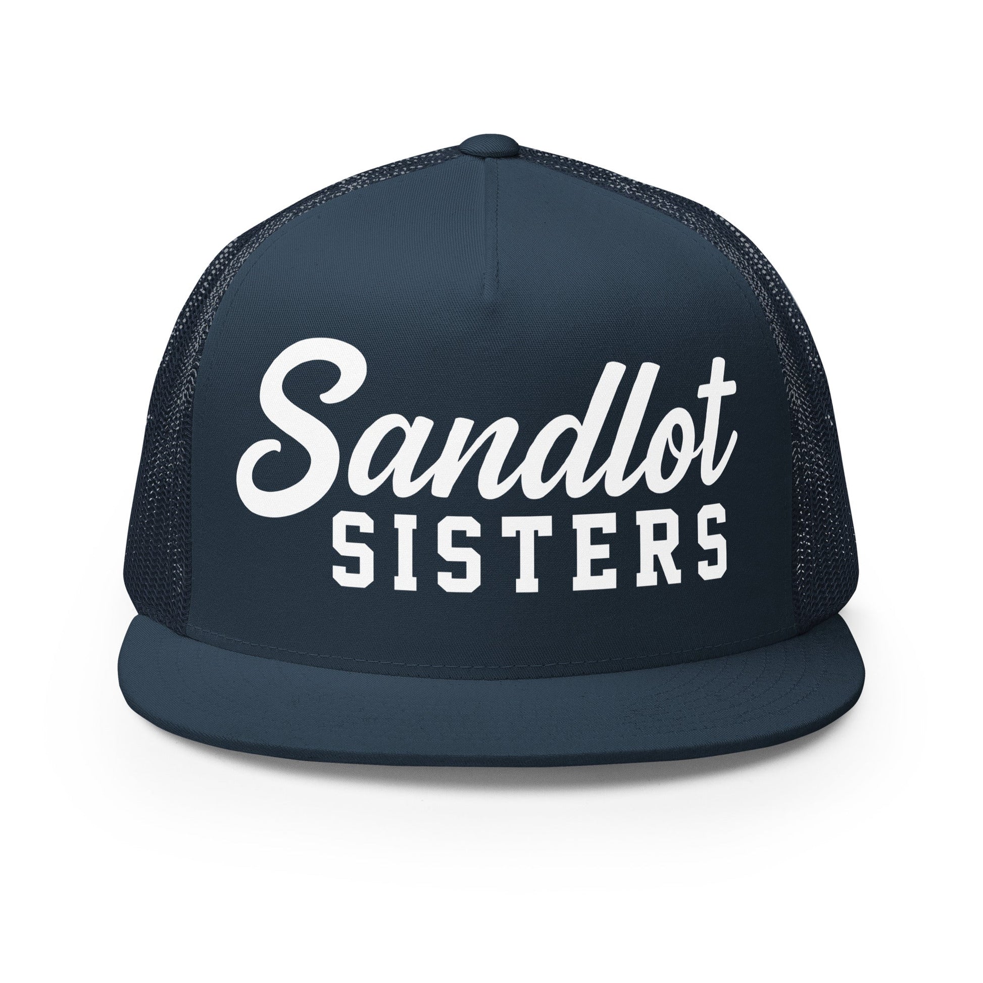 Performance | 5 Panel Trucker Cap | Sandlot Sisters | Script Logo