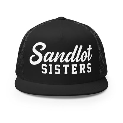 Performance | 5 Panel Trucker Cap | Sandlot Sisters | Script Logo