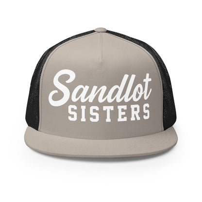 Performance | 5 Panel Trucker Cap | Sandlot Sisters | Script Logo