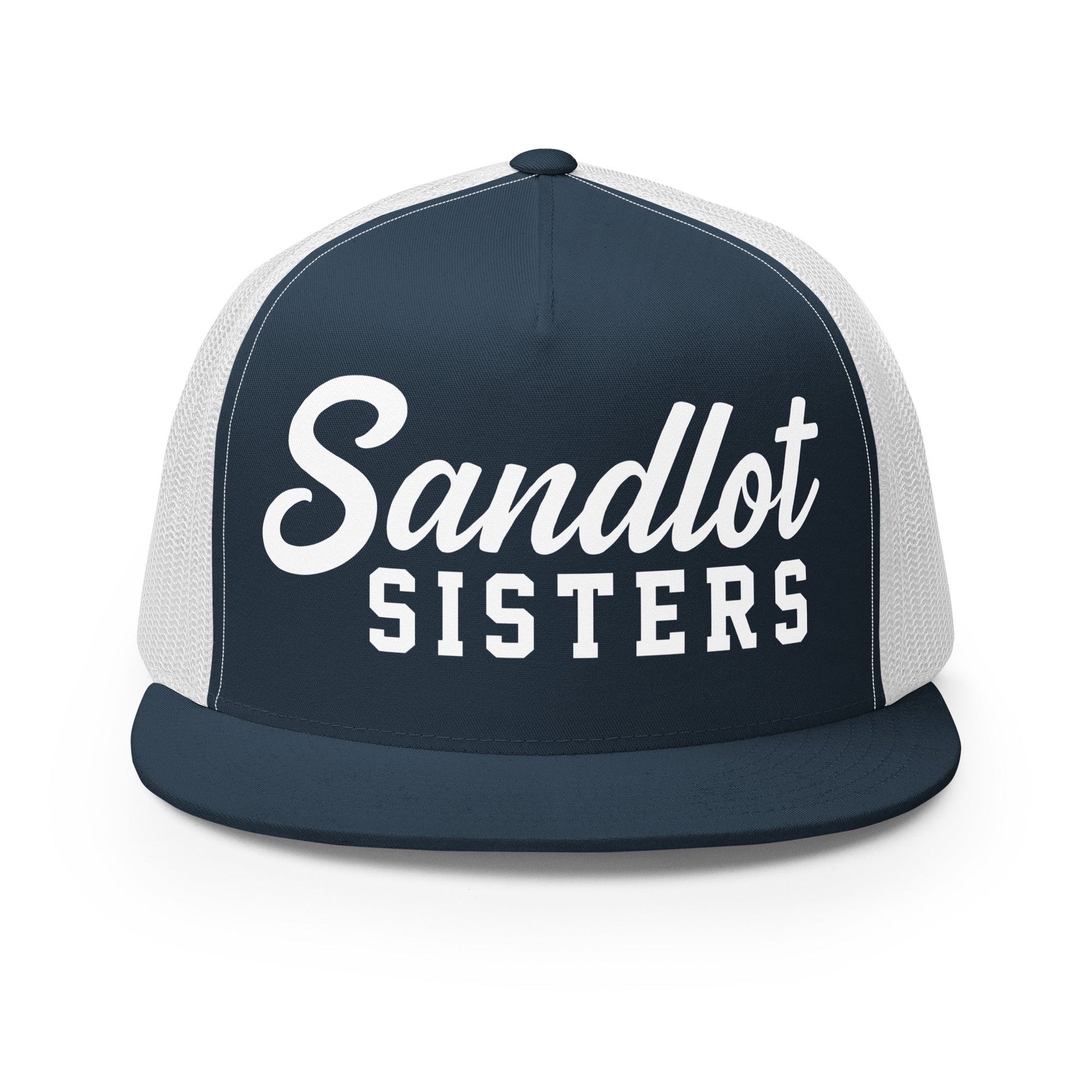 Performance | 5 Panel Trucker Cap | Sandlot Sisters | Script Logo