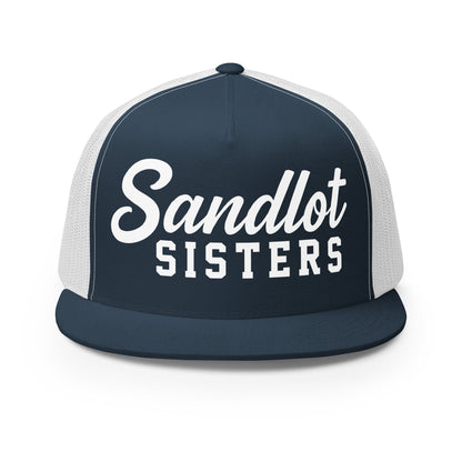 Performance | 5 Panel Trucker Cap | Sandlot Sisters | Script Logo