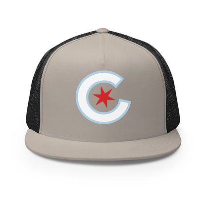 Performance | 5 Panel Trucker Cap | Santa Teresa Cubs | C Logo