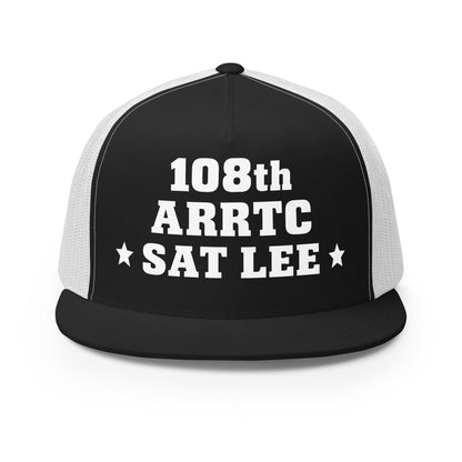 Performance | 5 Panel Trucker Cap | SAT Lee | Script Logo