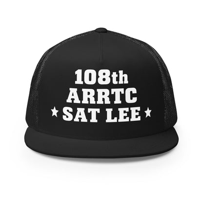 Performance | 5 Panel Trucker Cap | SAT Lee | Script Logo