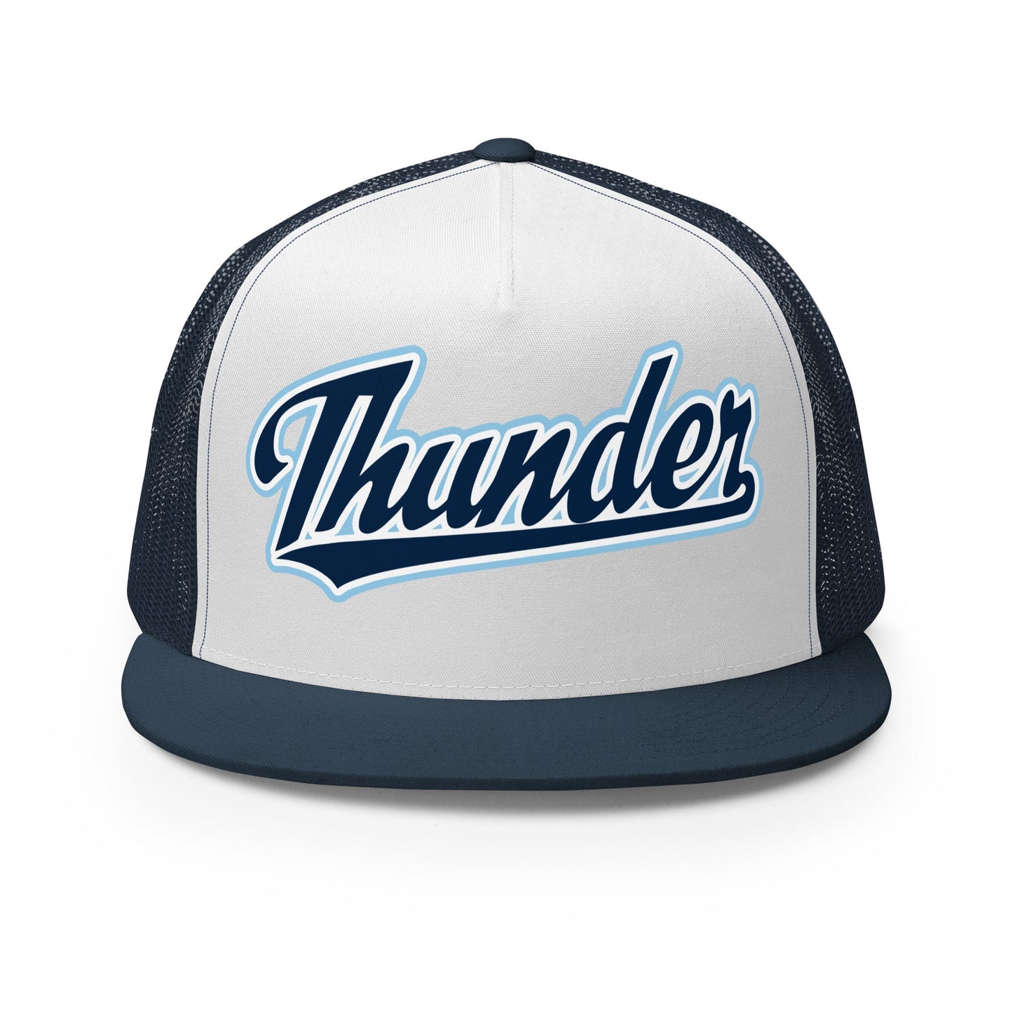 Performance | 5 Panel Trucker Cap | SCAA Thunder | Script Logo