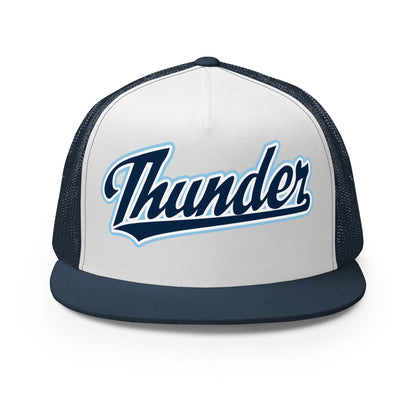 Performance | 5 Panel Trucker Cap | SCAA Thunder | Script Logo