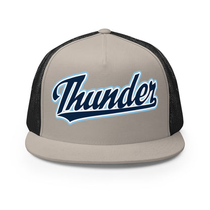 Performance | 5 Panel Trucker Cap | SCAA Thunder | Script Logo