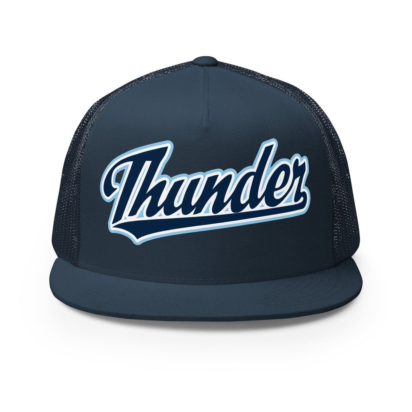 Performance | 5 Panel Trucker Cap | SCAA Thunder | Script Logo