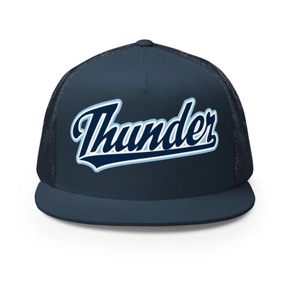 Performance | 5 Panel Trucker Cap | SCAA Thunder | Script Logo
