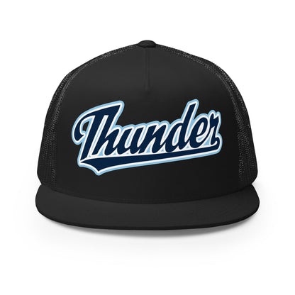 Performance | 5 Panel Trucker Cap | SCAA Thunder | Script Logo