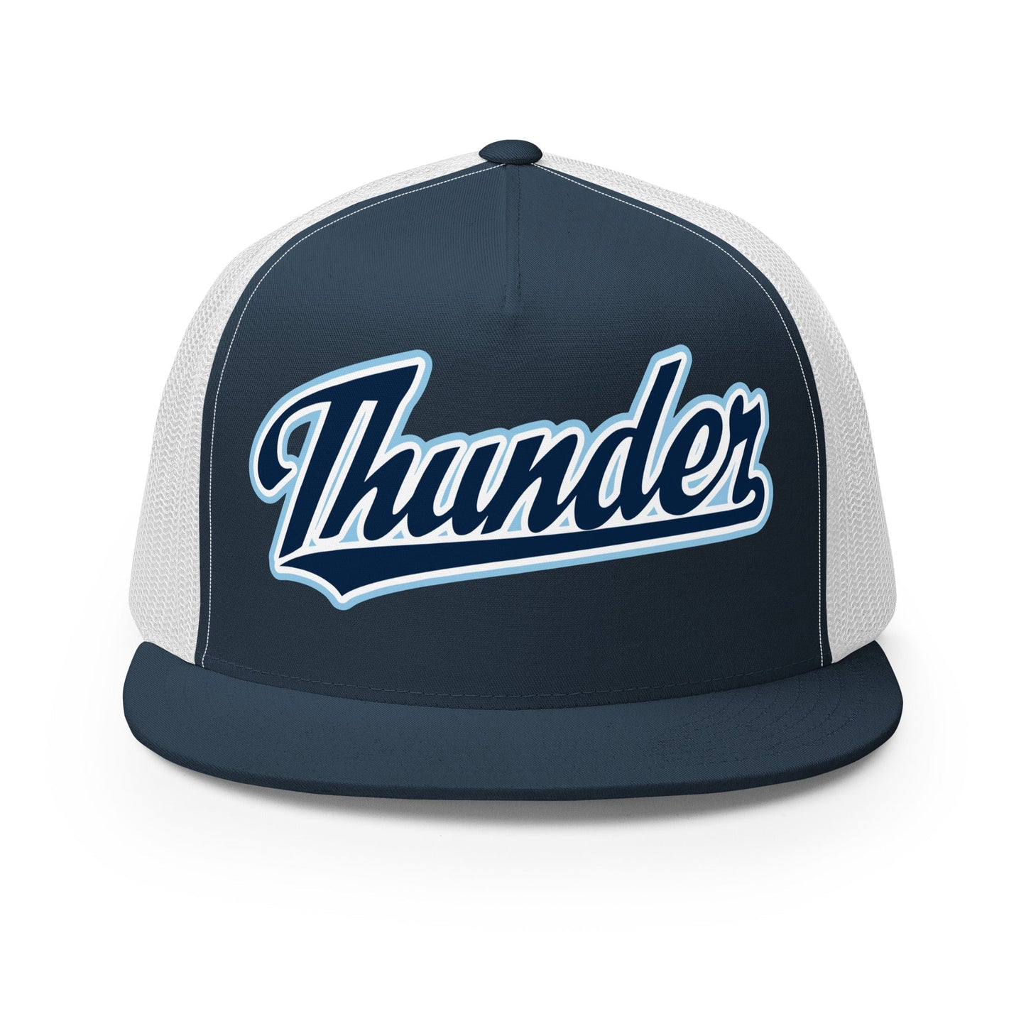 Performance | 5 Panel Trucker Cap | SCAA Thunder | Script Logo