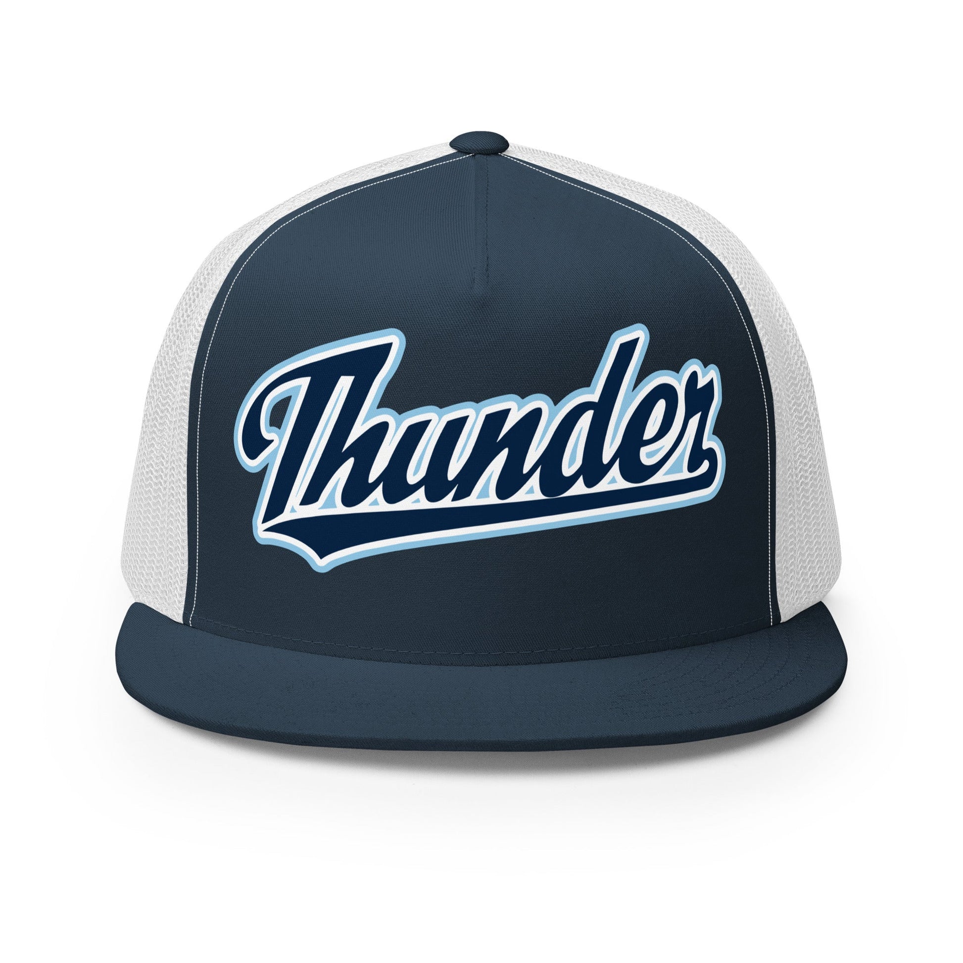 Performance | 5 Panel Trucker Cap | SCAA Thunder | Script Logo