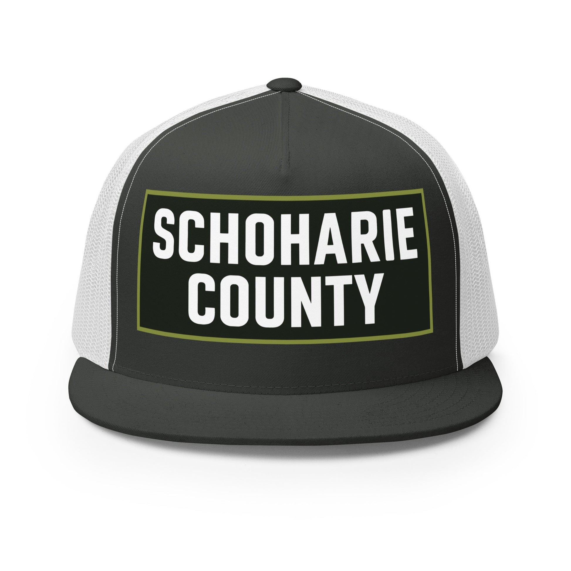 Performance | 5 Panel Trucker Cap | Schoharie County Soccer Club | Badge Logo