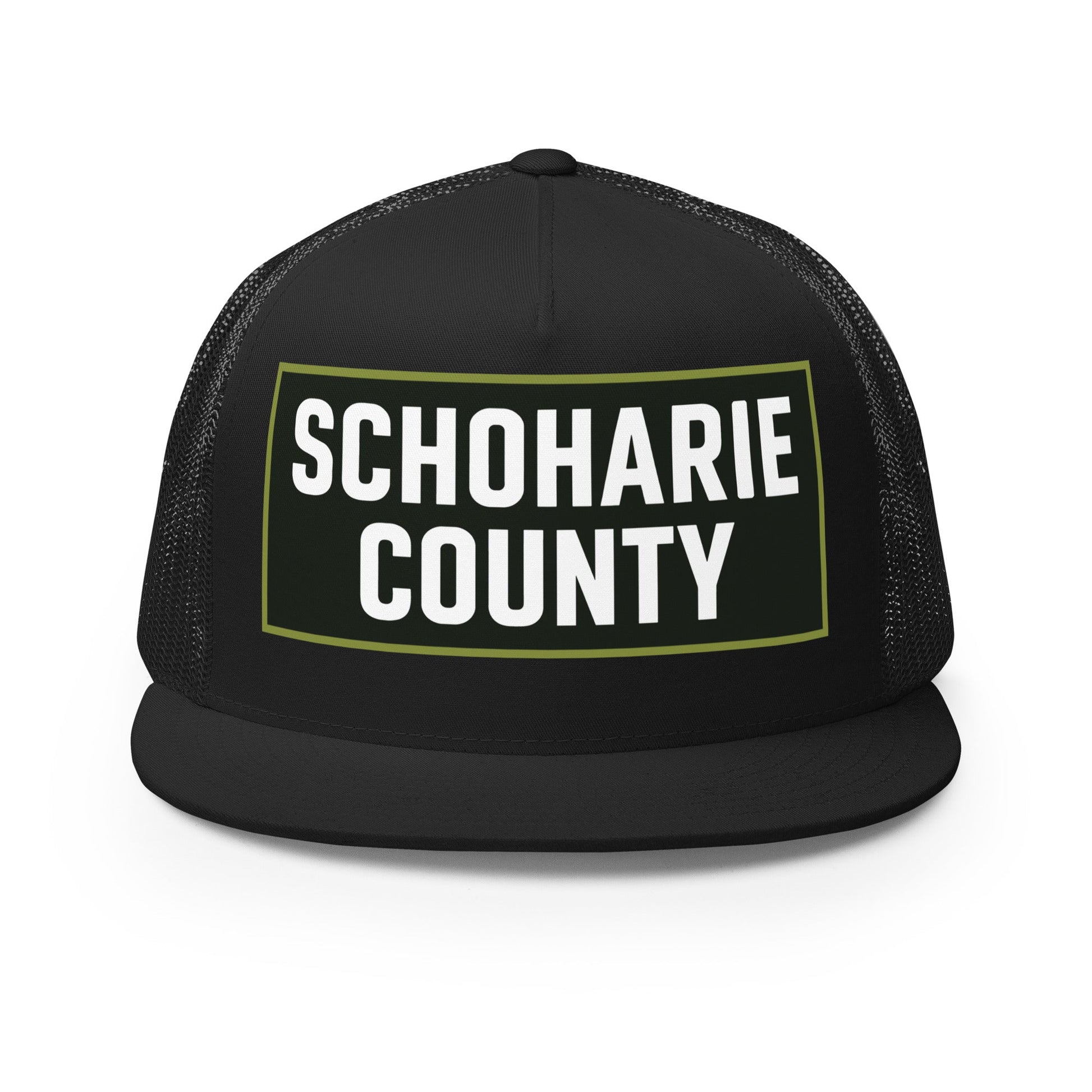 Performance | 5 Panel Trucker Cap | Schoharie County Soccer Club | Badge Logo