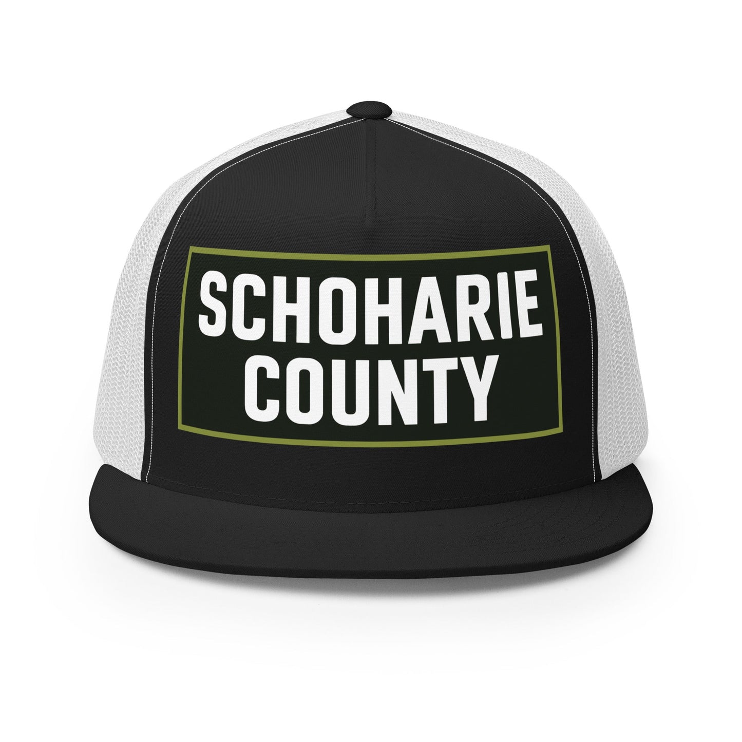 Performance | 5 Panel Trucker Cap | Schoharie County Soccer Club | Badge Logo