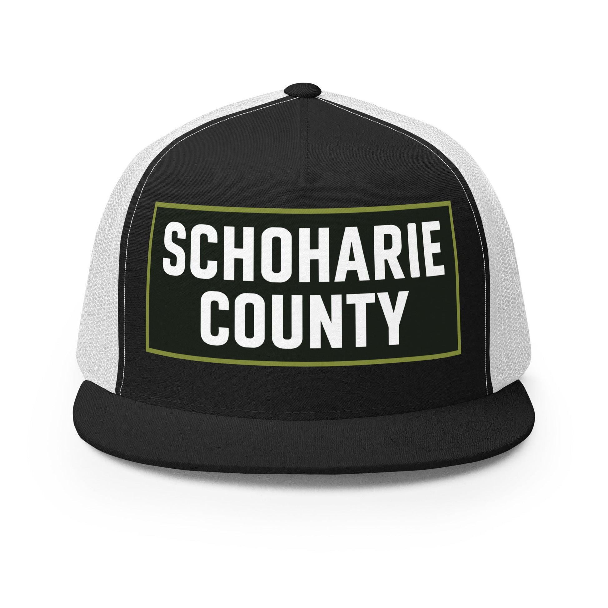 Performance | 5 Panel Trucker Cap | Schoharie County Soccer Club | Badge Logo