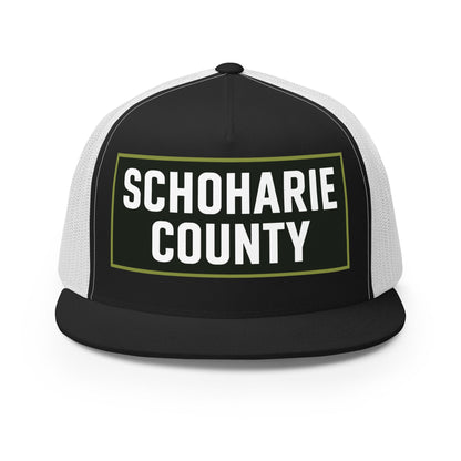Performance | 5 Panel Trucker Cap | Schoharie County Soccer Club | Badge Logo