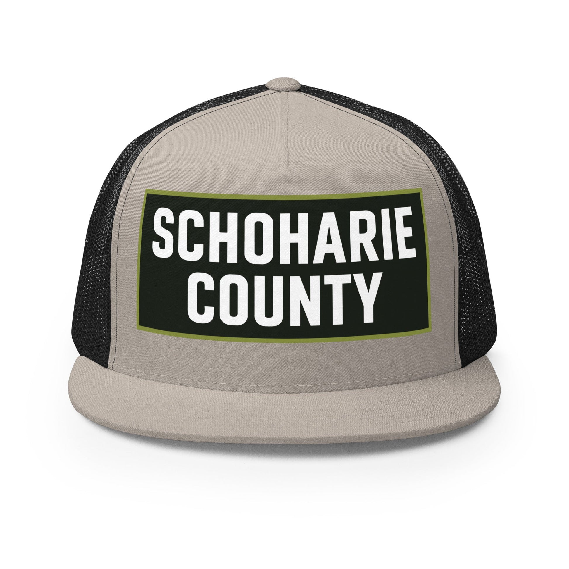 Performance | 5 Panel Trucker Cap | Schoharie County Soccer Club | Badge Logo