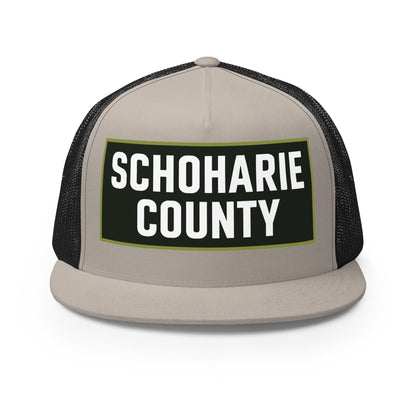 Performance | 5 Panel Trucker Cap | Schoharie County Soccer Club | Badge Logo
