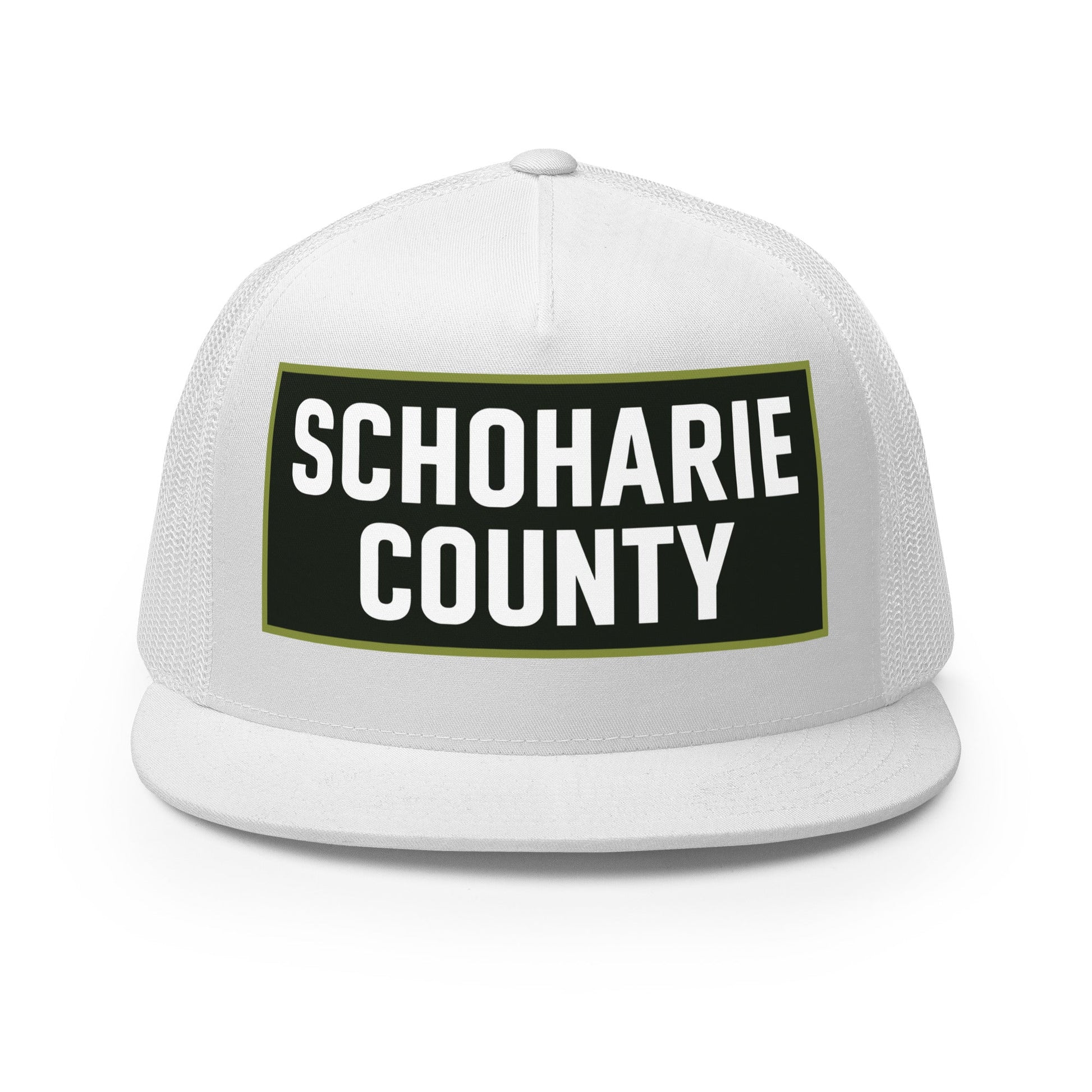 Performance | 5 Panel Trucker Cap | Schoharie County Soccer Club | Badge Logo