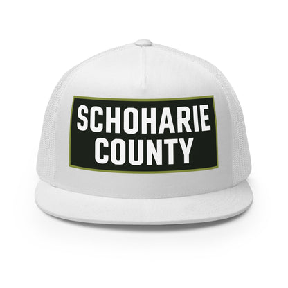 Performance | 5 Panel Trucker Cap | Schoharie County Soccer Club | Badge Logo