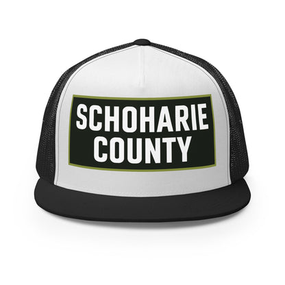 Performance | 5 Panel Trucker Cap | Schoharie County Soccer Club | Badge Logo