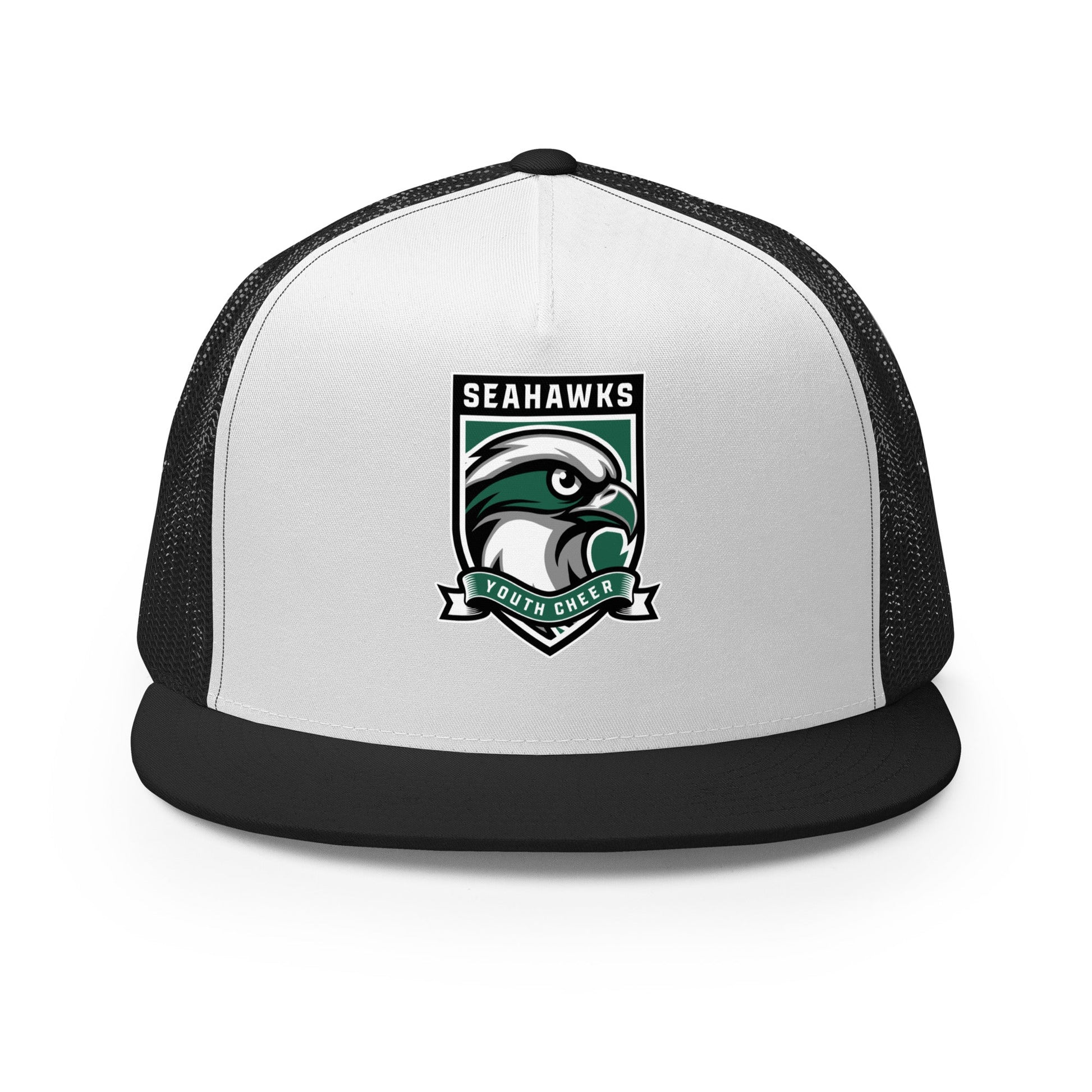 Performance | 5 Panel Trucker Cap | Seahawks Youth Cheer | Shield Logo