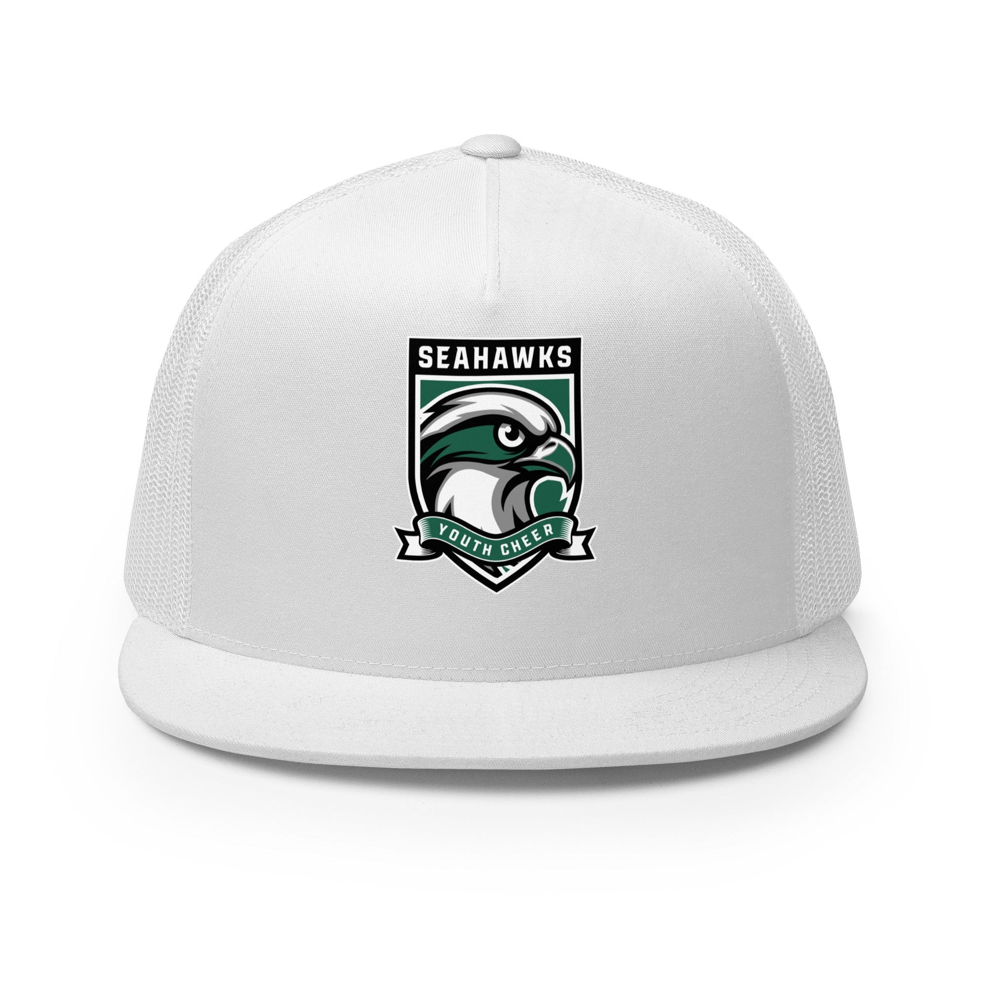 Performance | 5 Panel Trucker Cap | Seahawks Youth Cheer | Shield Logo
