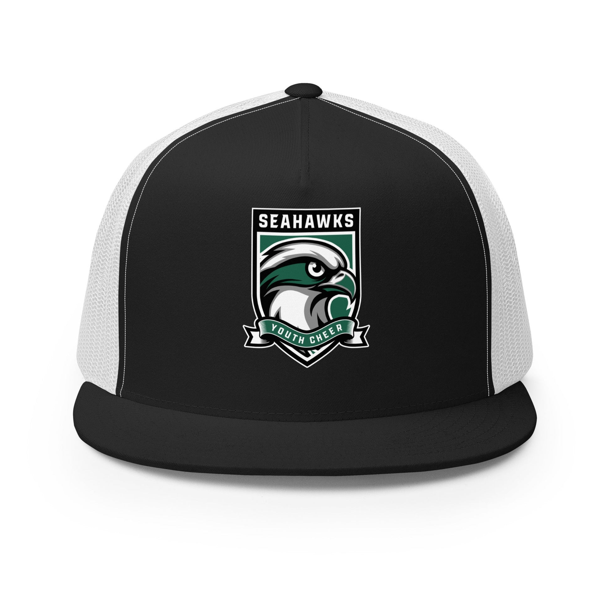 Performance | 5 Panel Trucker Cap | Seahawks Youth Cheer | Shield Logo