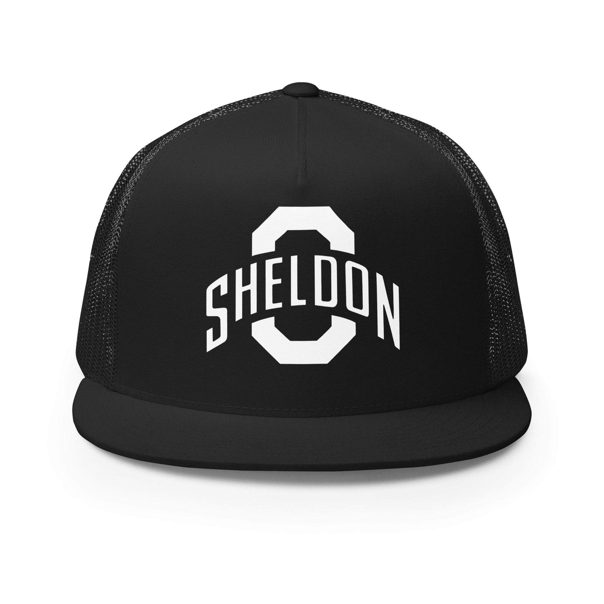 Performance | 5 Panel Trucker Cap | Sheldon Dance Team | Crest Logo