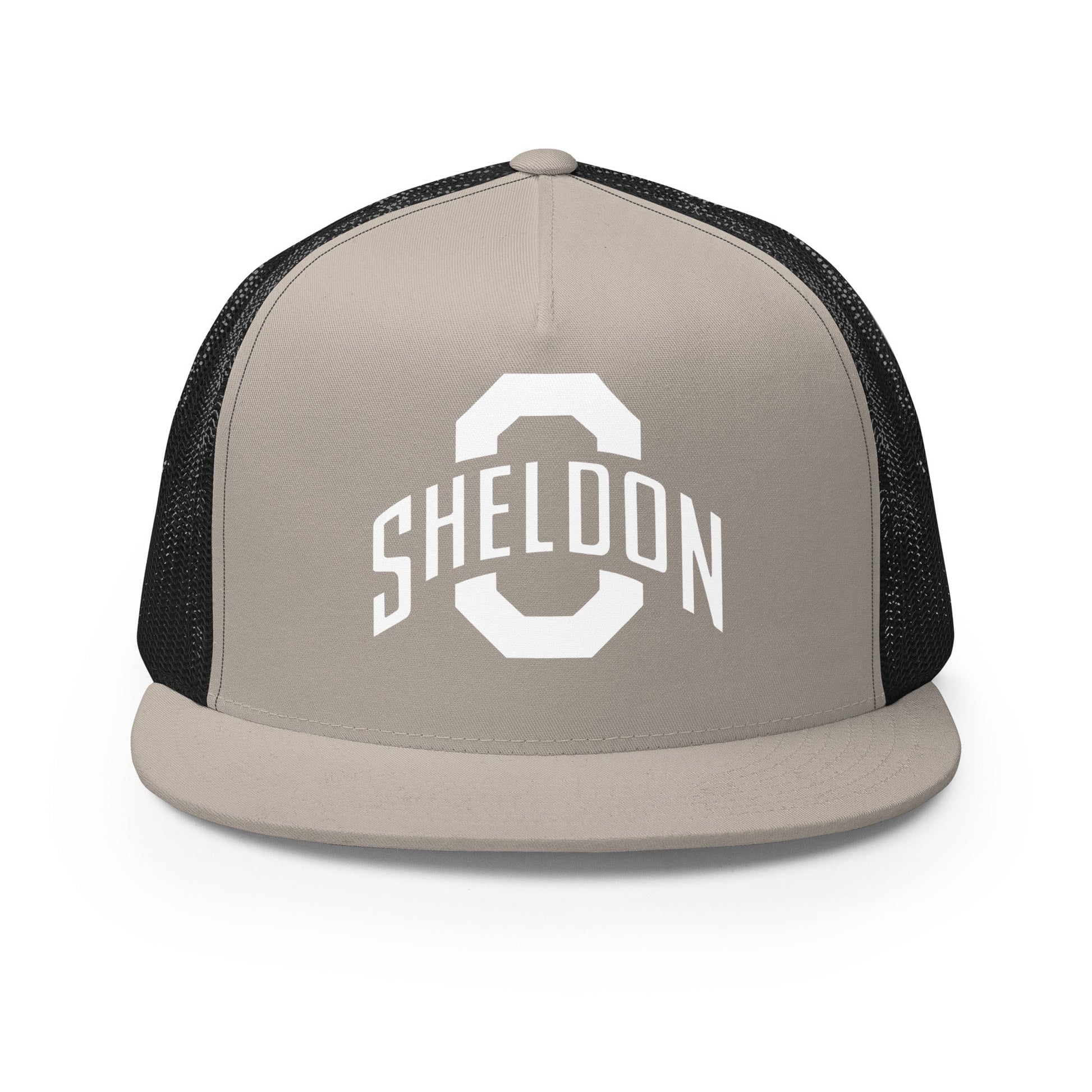 Performance | 5 Panel Trucker Cap | Sheldon Dance Team | Crest Logo