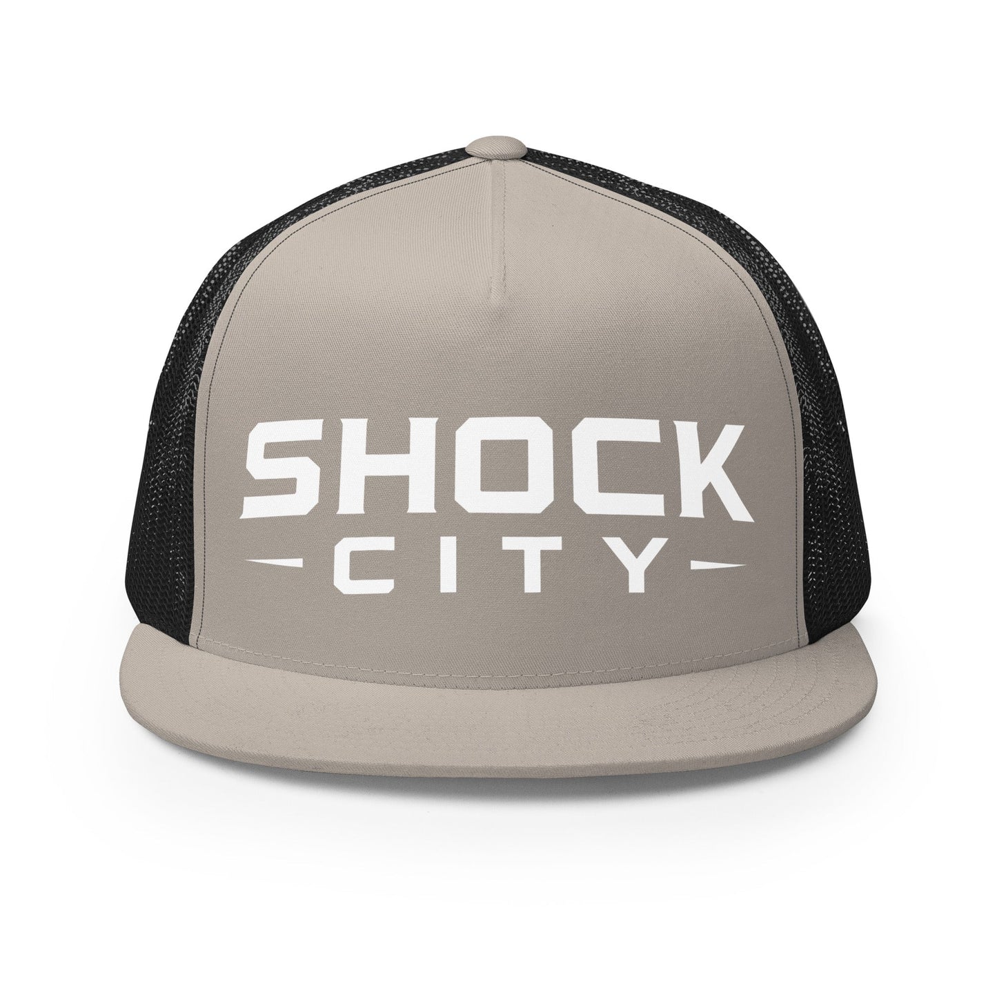 Performance | 5 Panel Trucker Cap | Shock City FC | Modern Script Logo