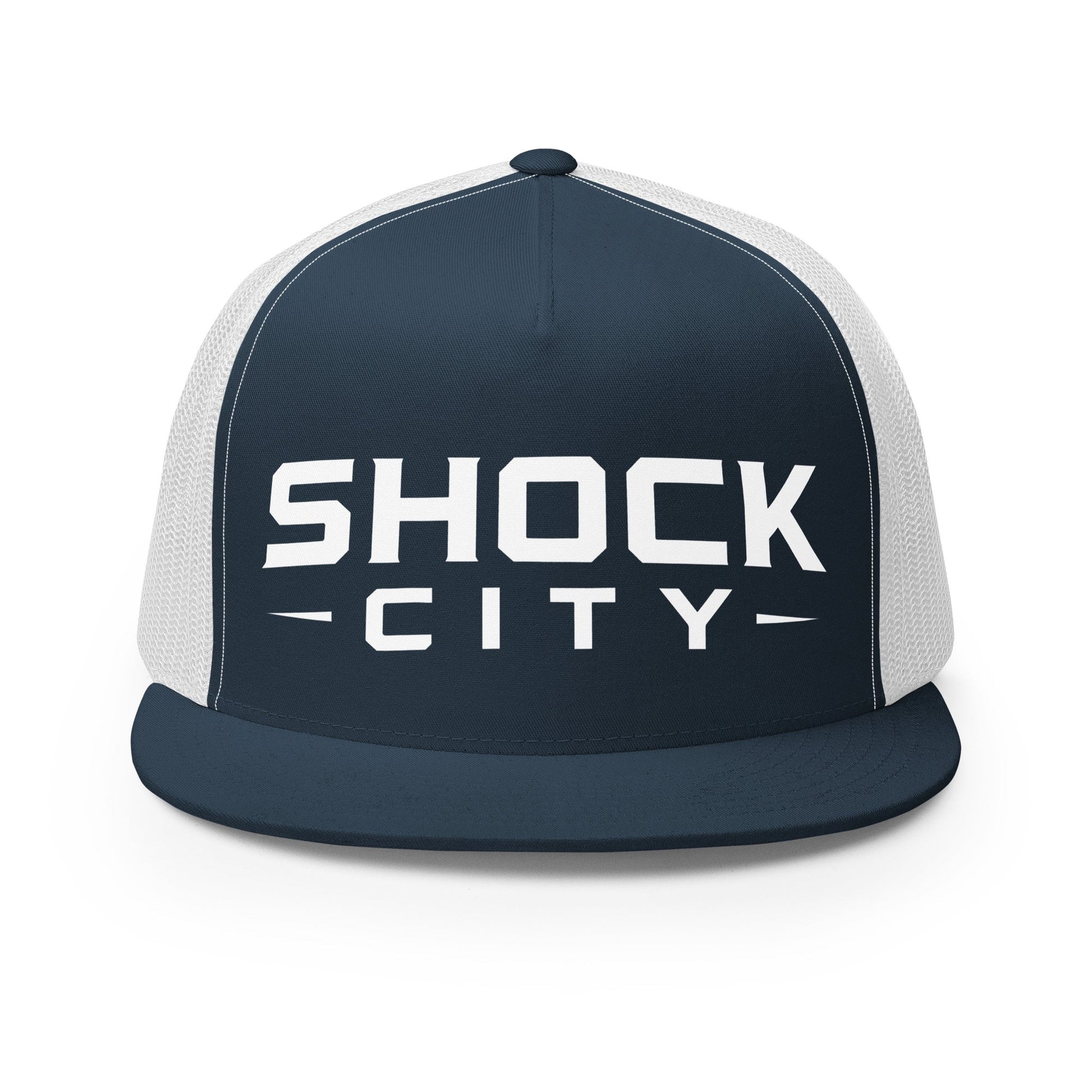 Performance | 5 Panel Trucker Cap | Shock City FC | Modern Script Logo