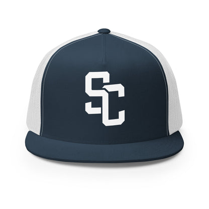Performance | 5 Panel Trucker Cap | Shock City FC | SC Mark Logo