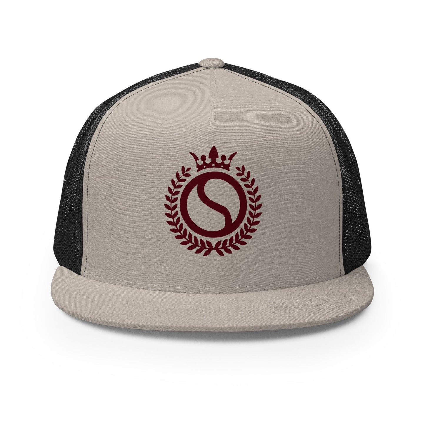 Performance | 5 Panel Trucker Cap | Sinton Desperados Baseball | Crest Logo
