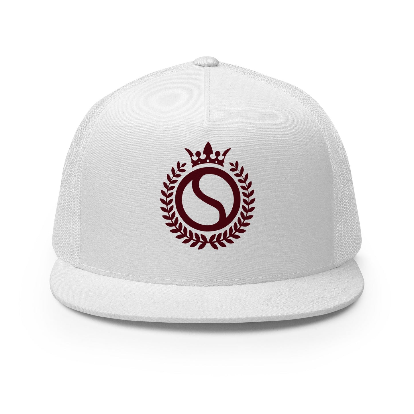 Performance | 5 Panel Trucker Cap | Sinton Desperados Baseball | Crest Logo