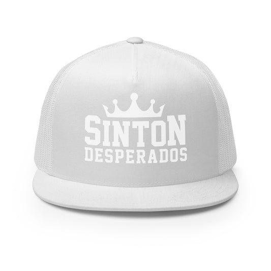 Performance | 5 Panel Trucker Cap | Sinton Desperados Baseball | Ridge Varsity Logo