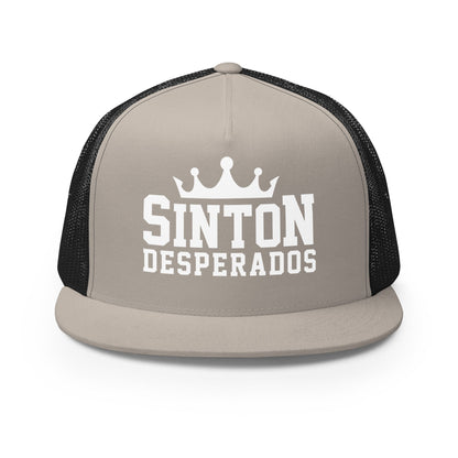 Performance | 5 Panel Trucker Cap | Sinton Desperados Baseball | Ridge Varsity Logo