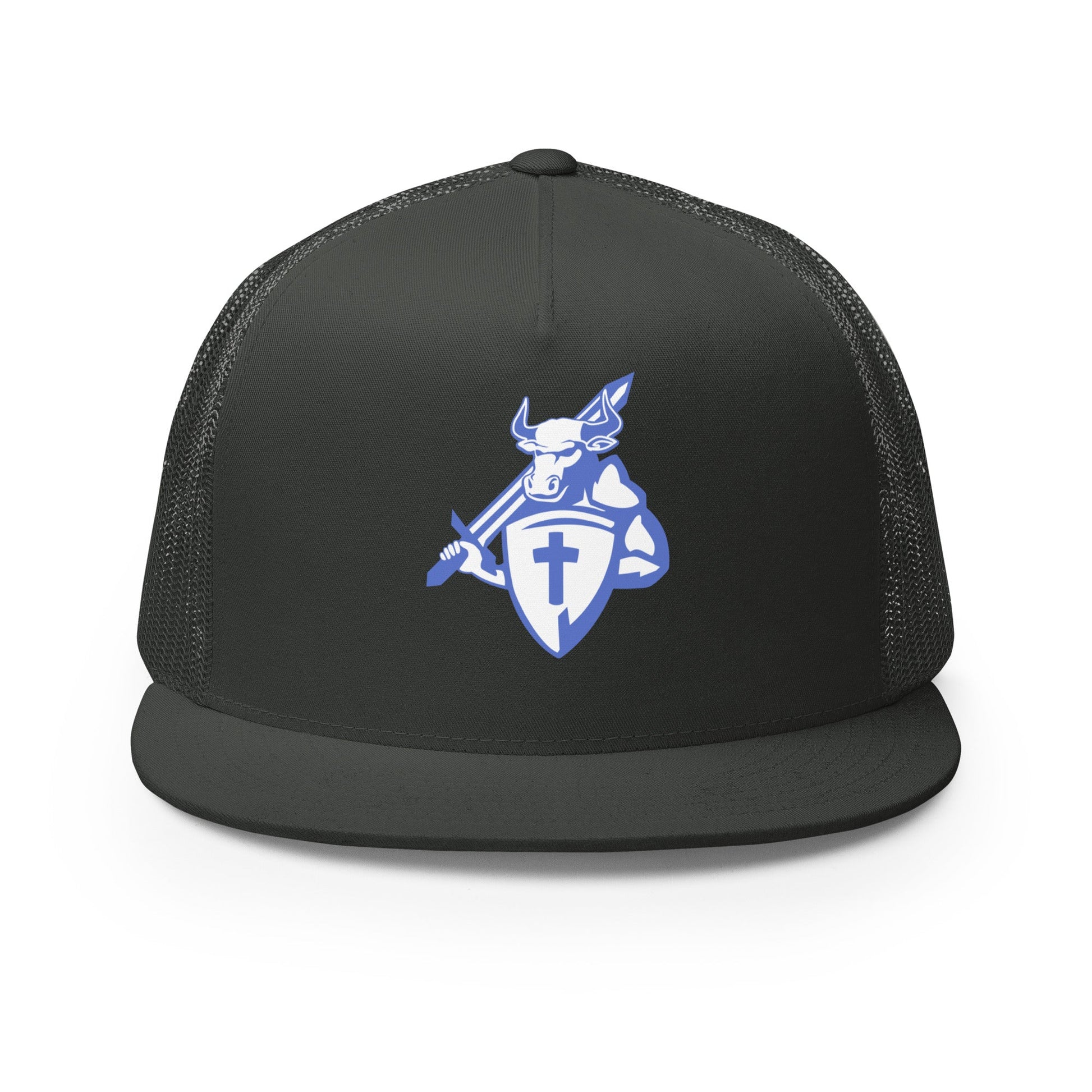 Performance | 5 Panel Trucker Cap | SLVB | Royale Crest Logo