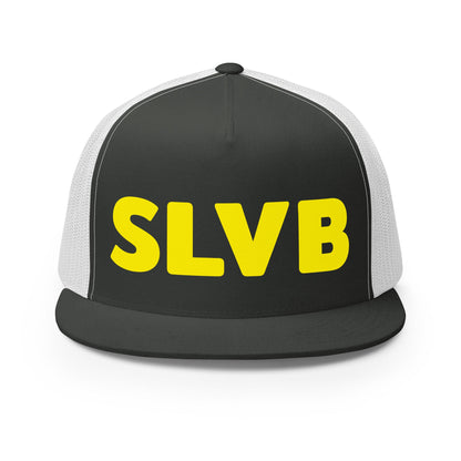 Performance | 5 Panel Trucker Cap | SLVB | Script Logo