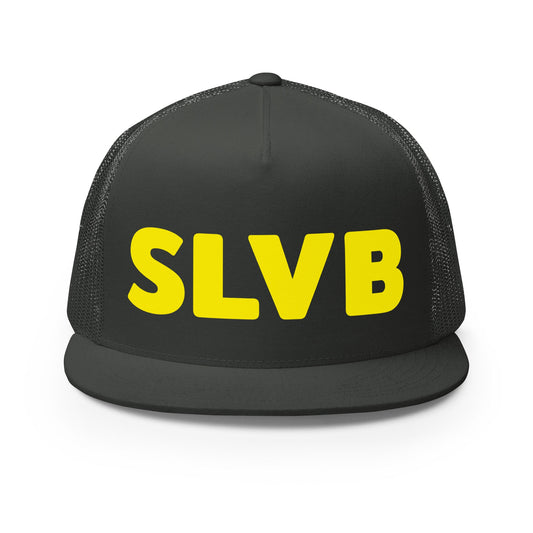 Performance | 5 Panel Trucker Cap | SLVB | Script Logo