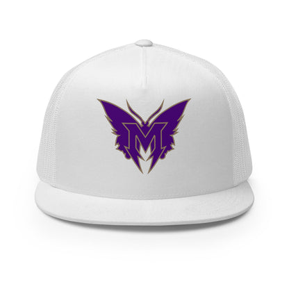 Performance | 5 Panel Trucker Cap | SoCal Monarchs | Emblem Logo