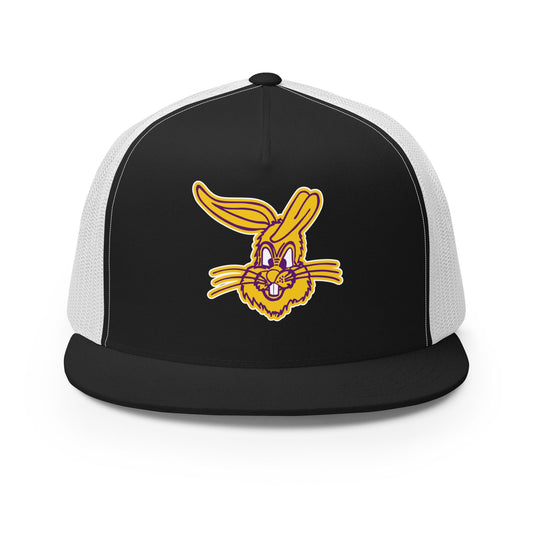 Performance | 5 Panel Trucker Cap | Somerset Athletics | Jumpers mascot Logo
