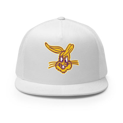 Performance | 5 Panel Trucker Cap | Somerset Athletics | Jumpers mascot Logo