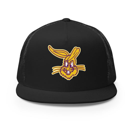 Performance | 5 Panel Trucker Cap | Somerset Athletics | Jumpers mascot Logo