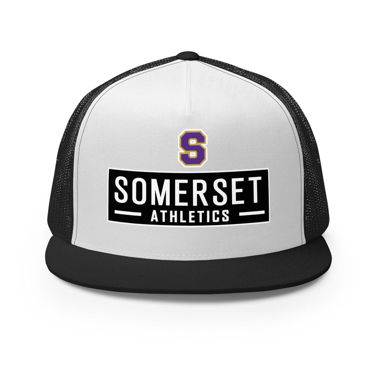 Performance | 5 Panel Trucker Cap | Somerset Athletics | Somerset Logo