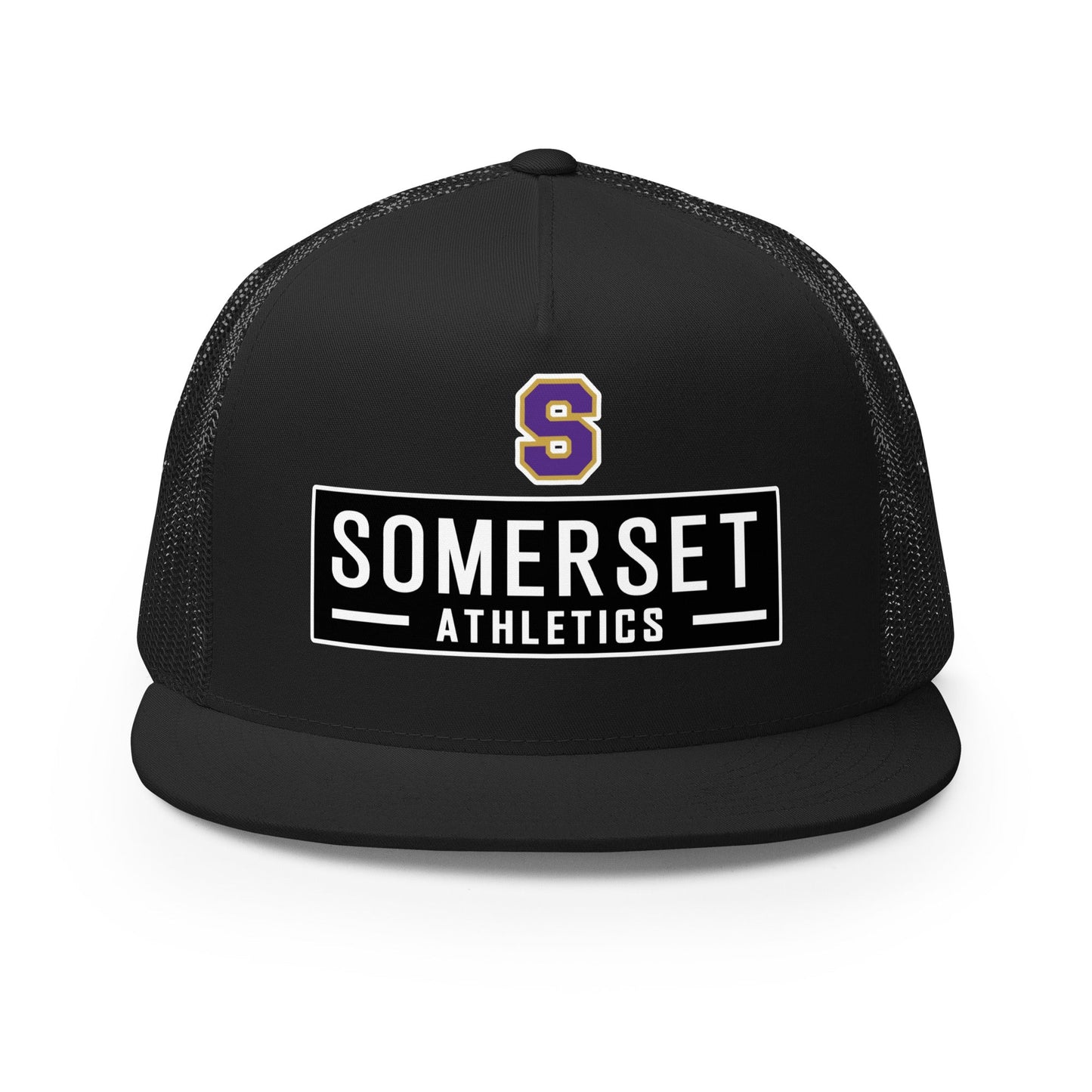 Performance | 5 Panel Trucker Cap | Somerset Athletics | Somerset Logo